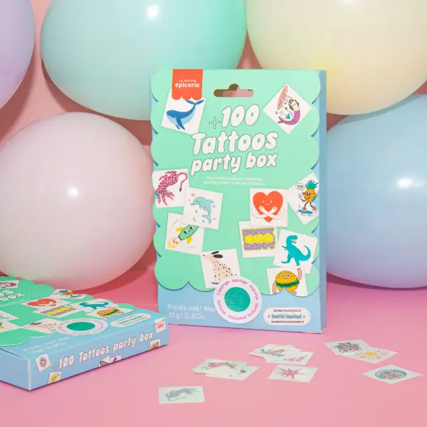 Party box : 100 tatoos – LA PETITE EPICERIE