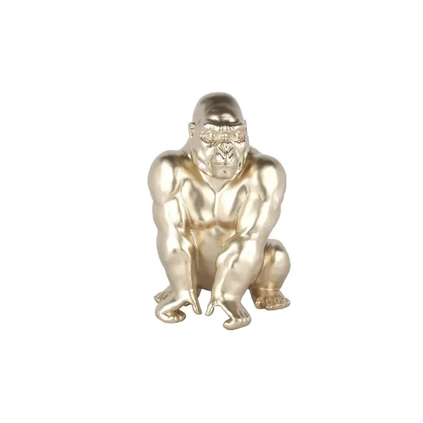 SCULPTURE GORILLA CHAMPAGNE