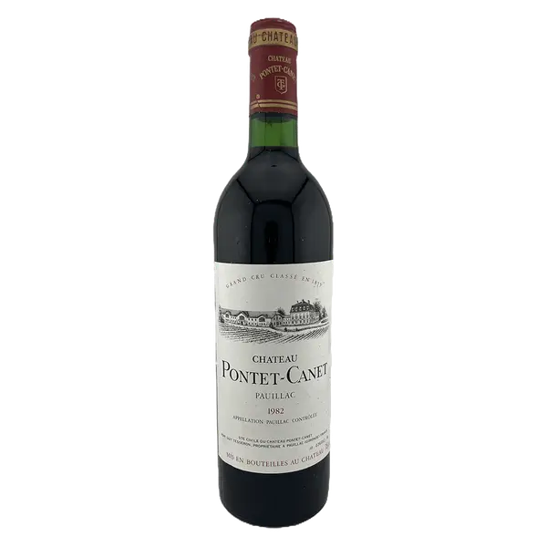 1982 Vin de Bordeaux : Château PONTET CANET – Pauillac 5ème Grand Cru Classé
