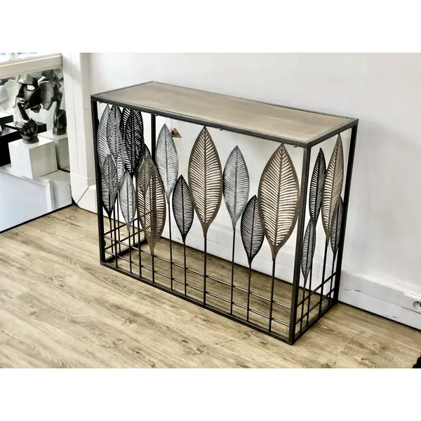 CONSOLE FEUILLES