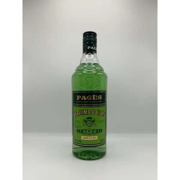 Liqueur de verveine du Velay – Pagès – 70 cl 55%