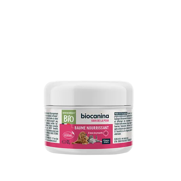 Baume Nourrissant- Chien et chat pot de 50 g – BIOCANINA
