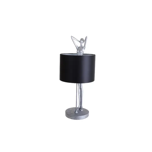 LAMPE STYLISEE FEMME BLANC/GRIS