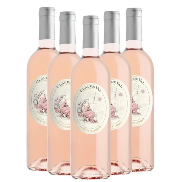 Carton de 6 bouteilles ClaudeVal Rosé (75cl) 2023