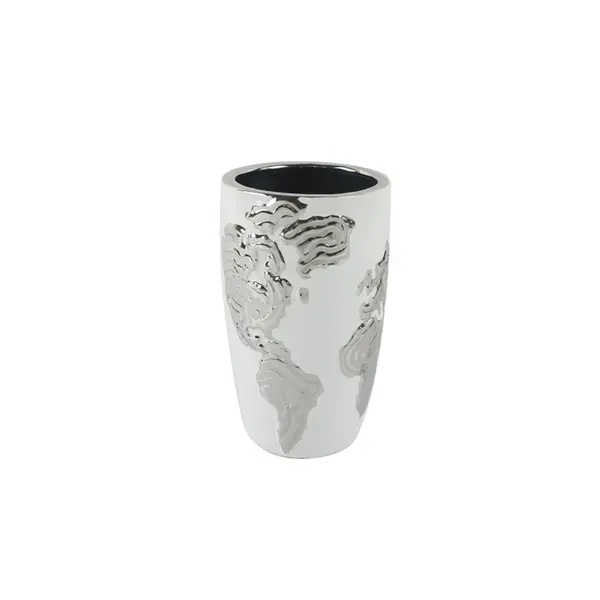 VASE EVASE RELIEF MAPPEMONDE