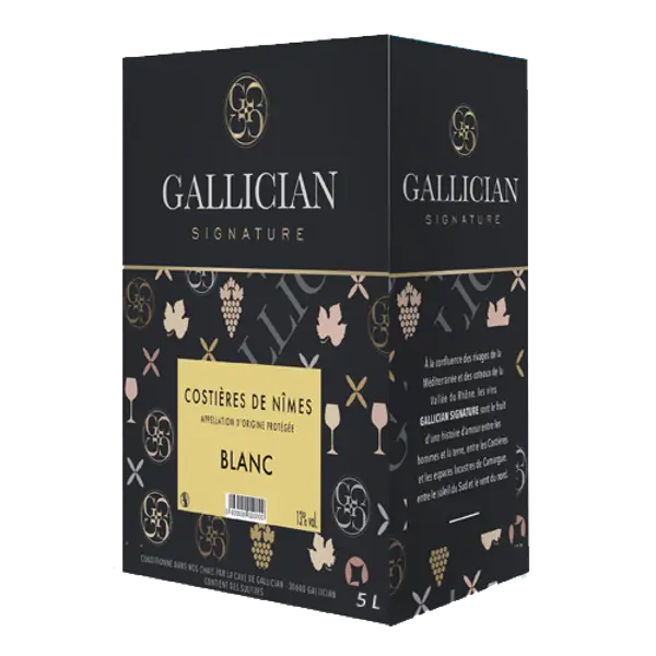 BAG IN BOX 5 Litres AOP Blanc