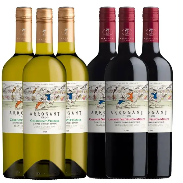 1 Carton Arrogant Frog 3 blanc 3 rouge – Edition Spéciale Coupe du Monde de Foot