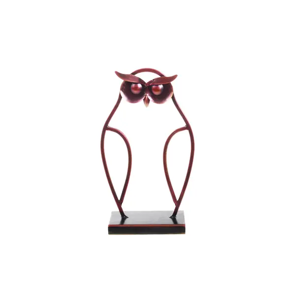 CHOUETTE SILHOUETTE ROUGE PATINE