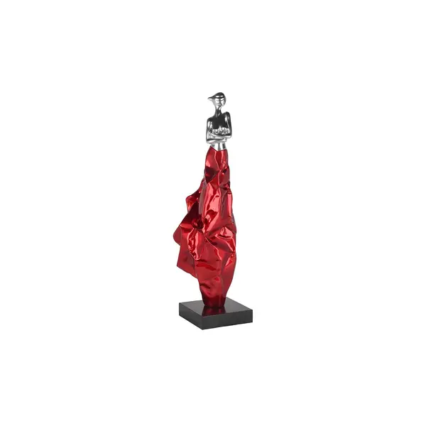 SCULPTURE SENSUALITA ARGENT/ROUGE