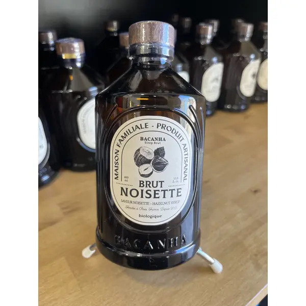 Sirop brut Noisette - Bacanha 40cl