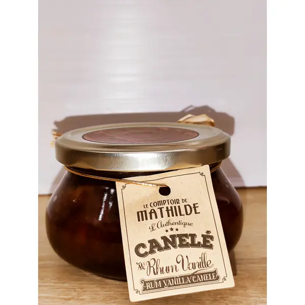 Canelé au rhum vanille