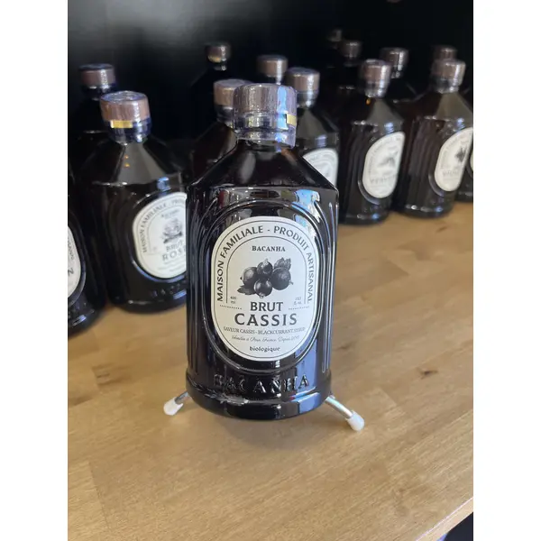 Sirop brut Cassis - Bacanha 40cl