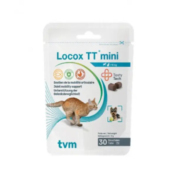 LOCOX TT mini – Sachet de 30 bouchées , Chat , Petit chien , Rongeur- TVM