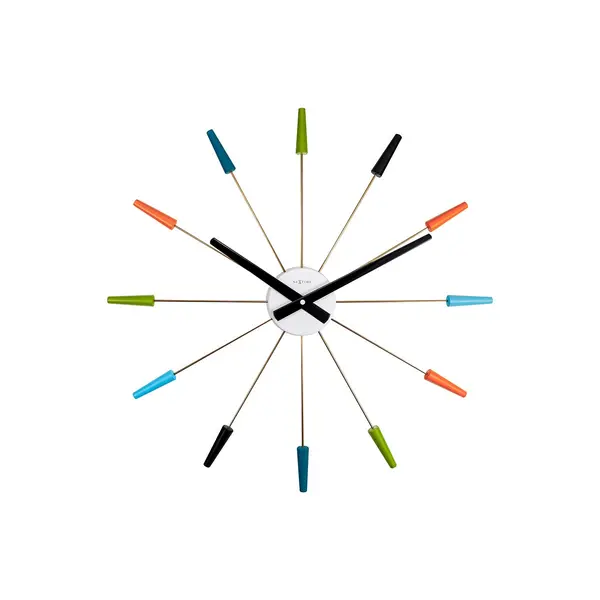 'HORLOGE MURALE SILENCIEUX – VINTAGE –  »PLUG INN »'